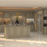 طراحی کابینت نئوکلاسیک